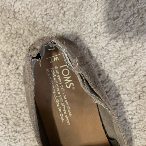 TOMS Womens Desert Taupe Alpargatas - Picture 4 of 5